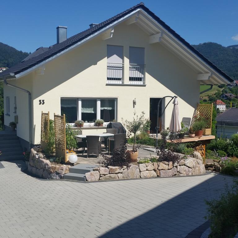 Ferienwohnung Schwarzwaldblick Buhlertal Bagian luar foto